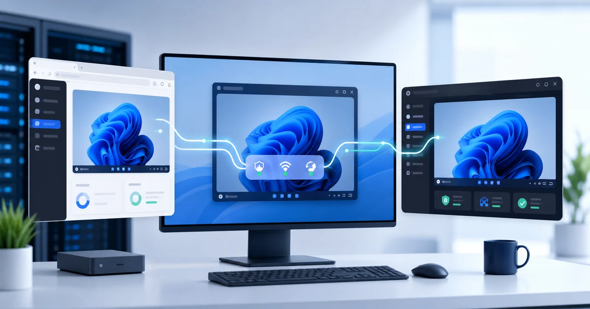 Acceso remoto con WebRTC en Lunixar RMM